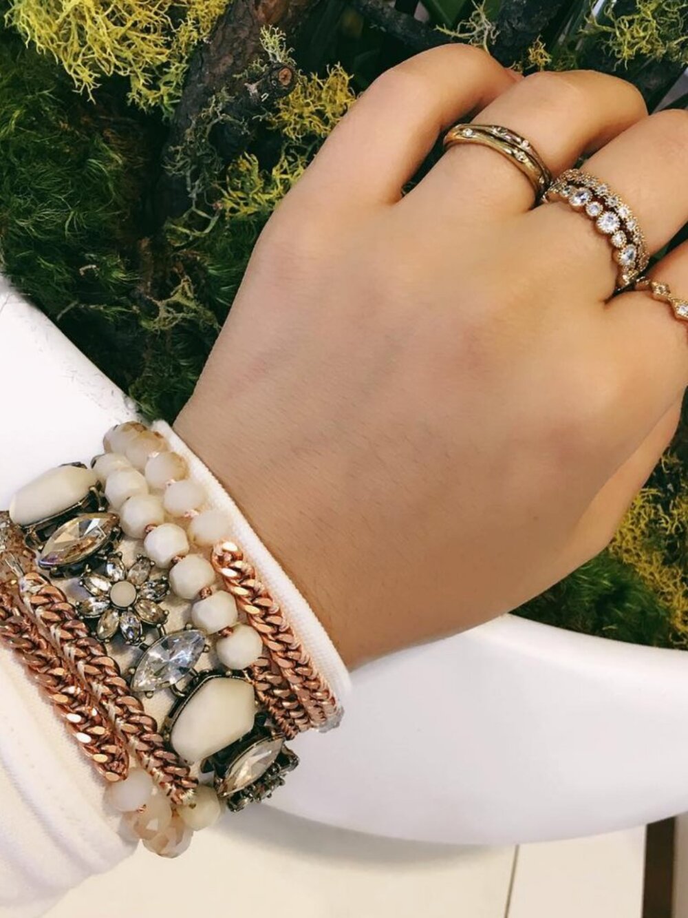Chloe & Isabel Gardenia Toggle Bracelet
